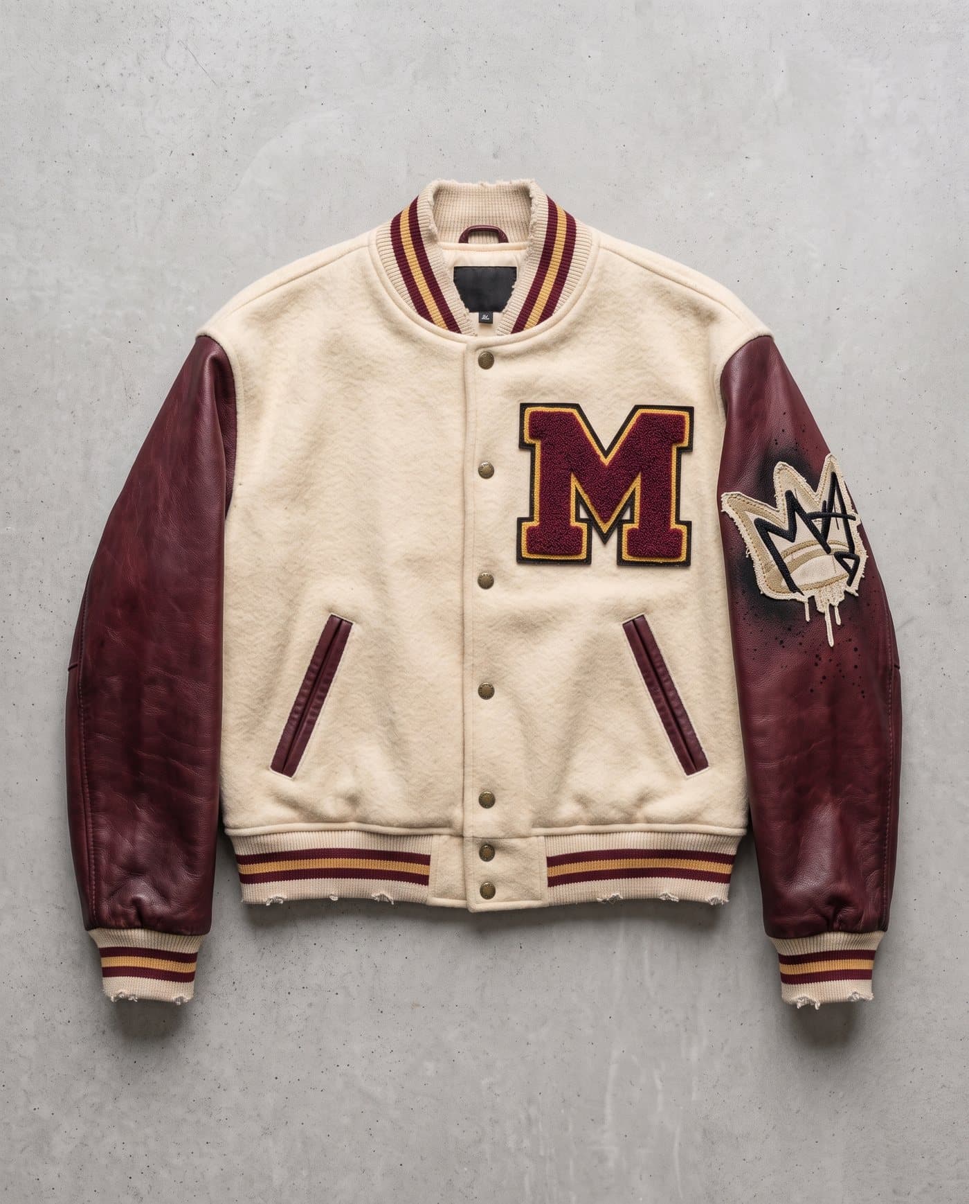 Women's Cropped Varsity alternate view